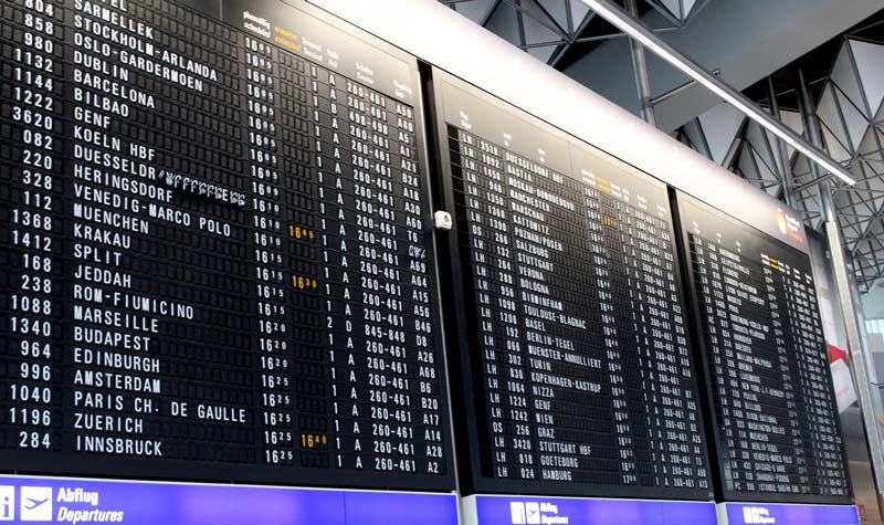 The end of daylight saving: Disruptions in international air transport